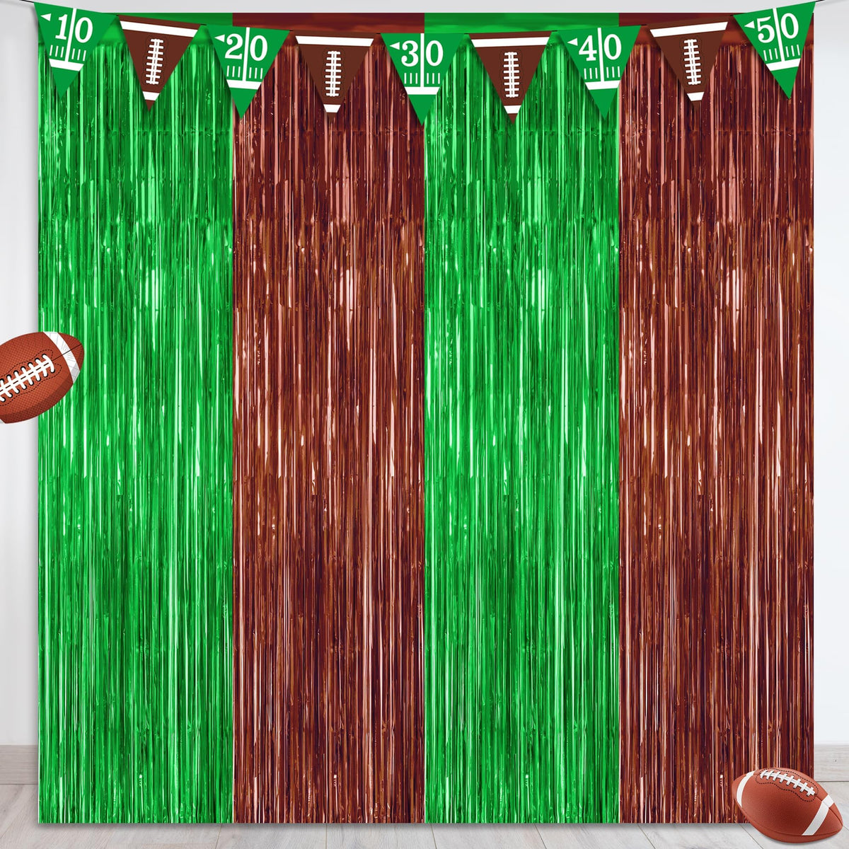 2 Pack Pink Party Decorations, 3.28 FT x 7.05 FT Pink Backdrop, Metallic Tinsel Backdrop Fringe Curtains Backdrop Curtains, Photo Backdrop Party Supplies Birthday Party Decorationsay Party Decorations