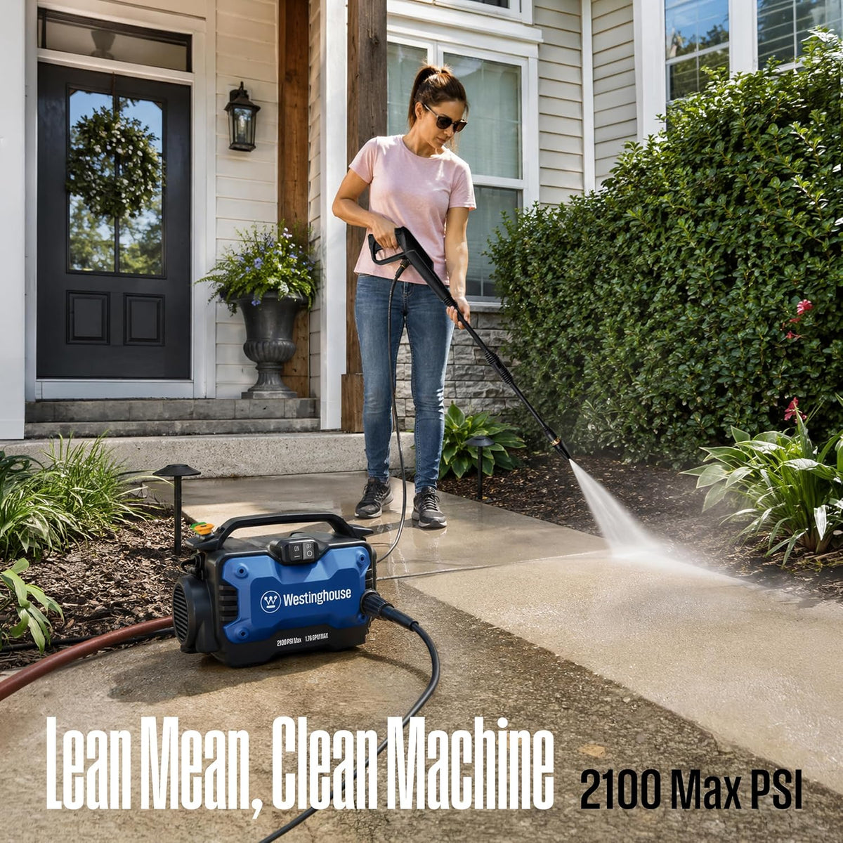Westinghouse ePX3100s Electric Pressure Washer, 2100 Max PSI 1.76 Max GPM with Foam Cannon and Turbo Nozzle, for Cars/Fences/Driveways/Home/Patios Father Jim Norris notebooks