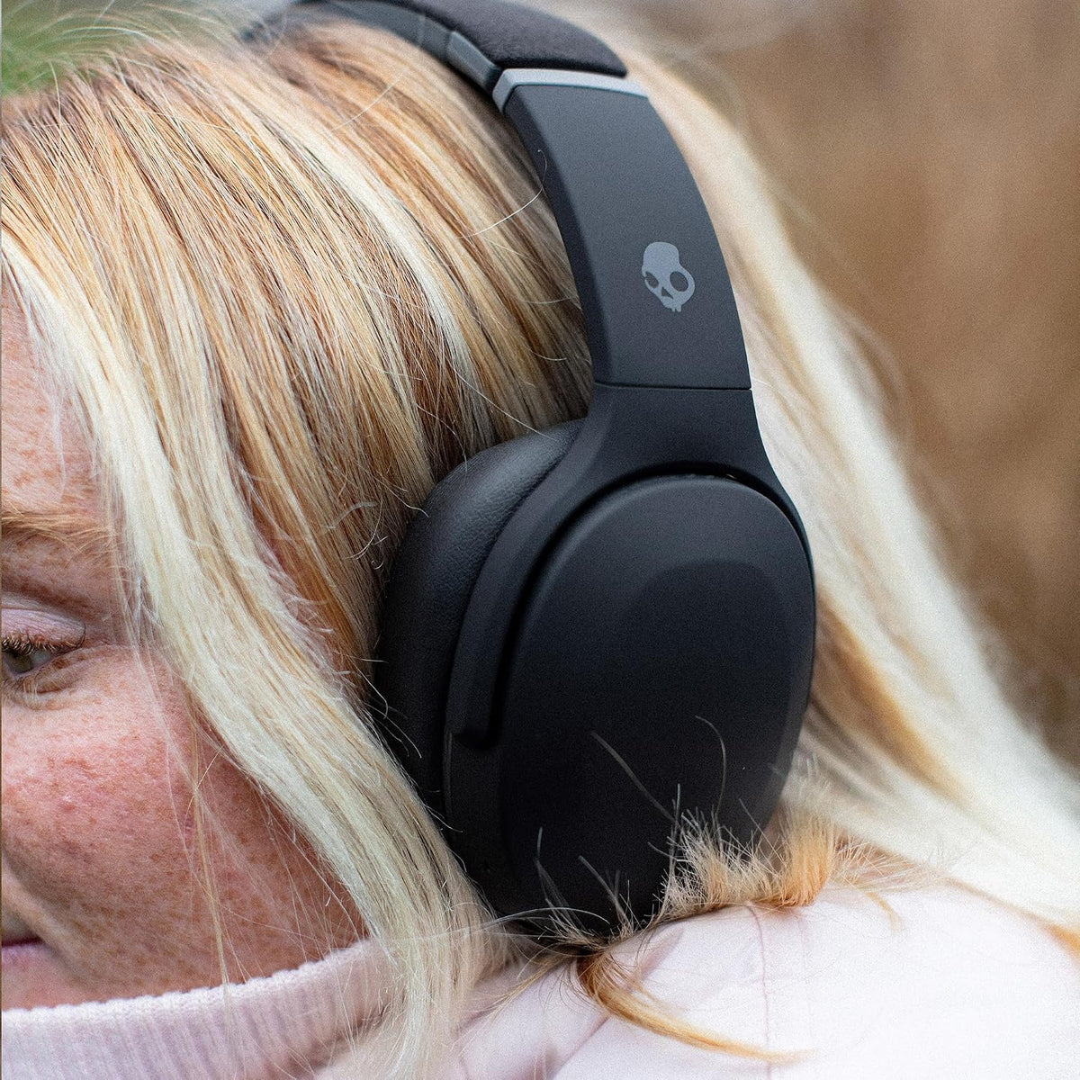 Skullcandy Crusher Evo Wireless Multi-Sensory Bass Headphones - True Black Father Jim Norris notebooks