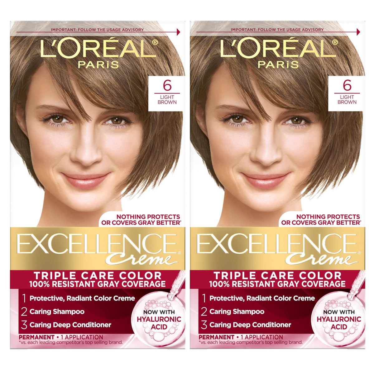 L'Oreal Paris Excellence Crème Hair Color, 4AR Dark Chocolate Brown Father Jim Norris notebooks