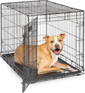 Midwest 36-Inch Single Door iCrate, for Medium-Large Breeds, 41-70 lbs
