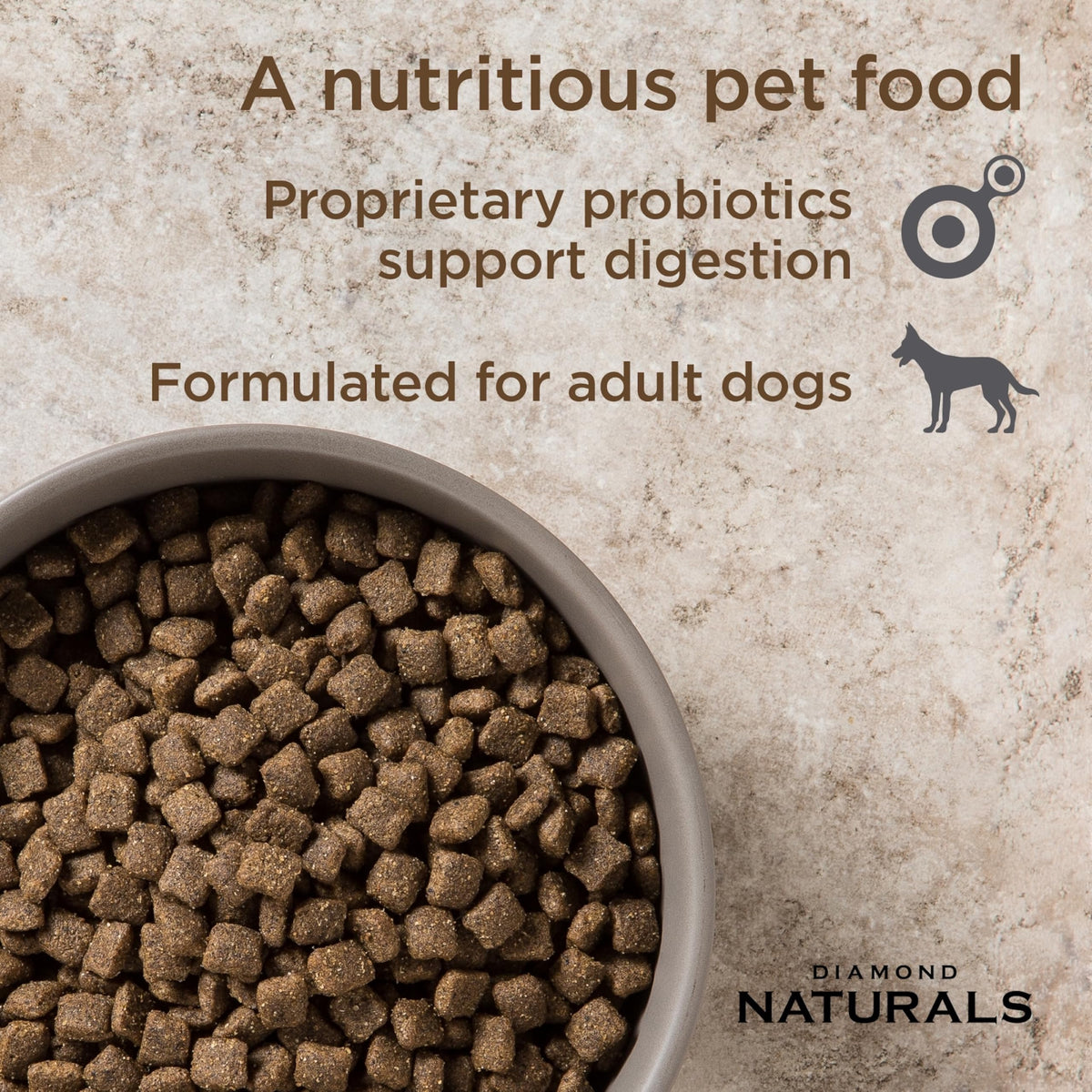 Diamond Naturals Light Adult Dry Dog Food, Lamb Meal & Rice, 30lb