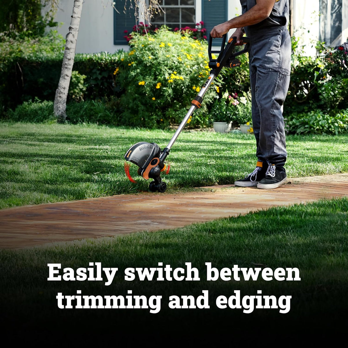 Worx 20V 12" 2-in-1 Cordless String Trimmer & Electric Lawn Edger, WG163.9 Father Jim Norris notebooks