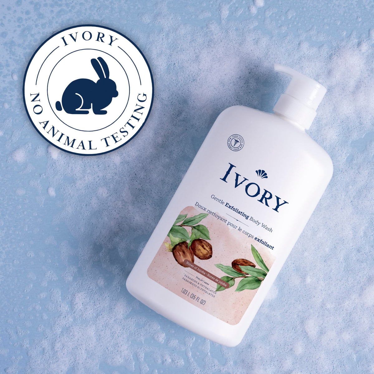 Ivory Body Wash Designed for the Whole Family, Original Scent, 35 fl oz