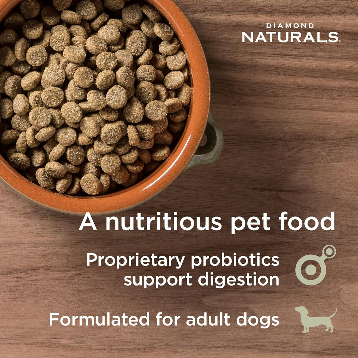 Diamond Naturals Light Adult Dry Dog Food, Lamb Meal & Rice, 30lb