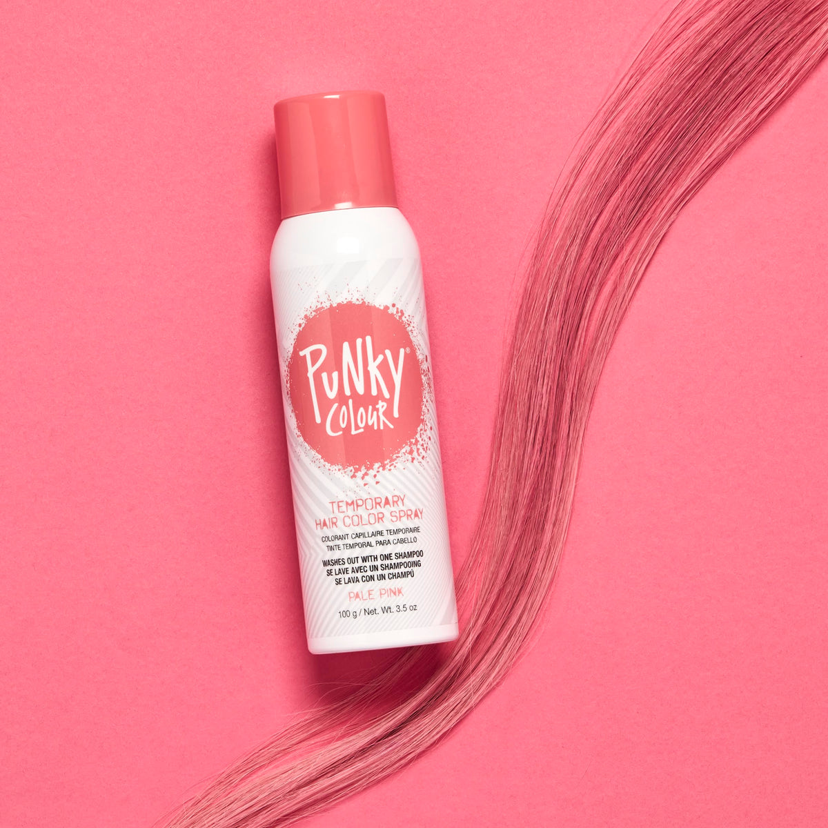 Punky Temporary Hair Color Spray Washes Out Tiger Orange, 3.5 oz, 1 Pack