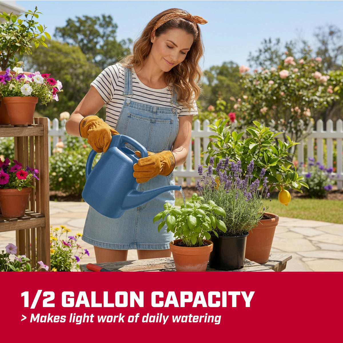 CHAPIN 48000 1/2-Gallon Watering Can, Lightweight for Easy Watering Father Jim Norris notebooks