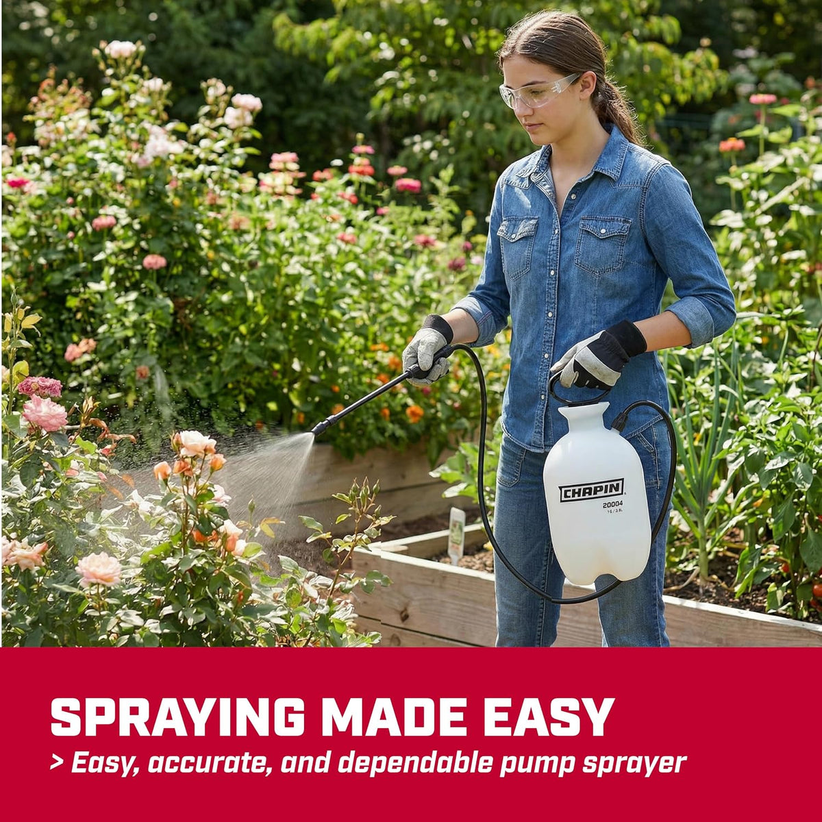 CHAPIN 20004 SureSpray 1-Gallon Pump Sprayer for Lawn, Garden & Weeds Father Jim Norris notebooks