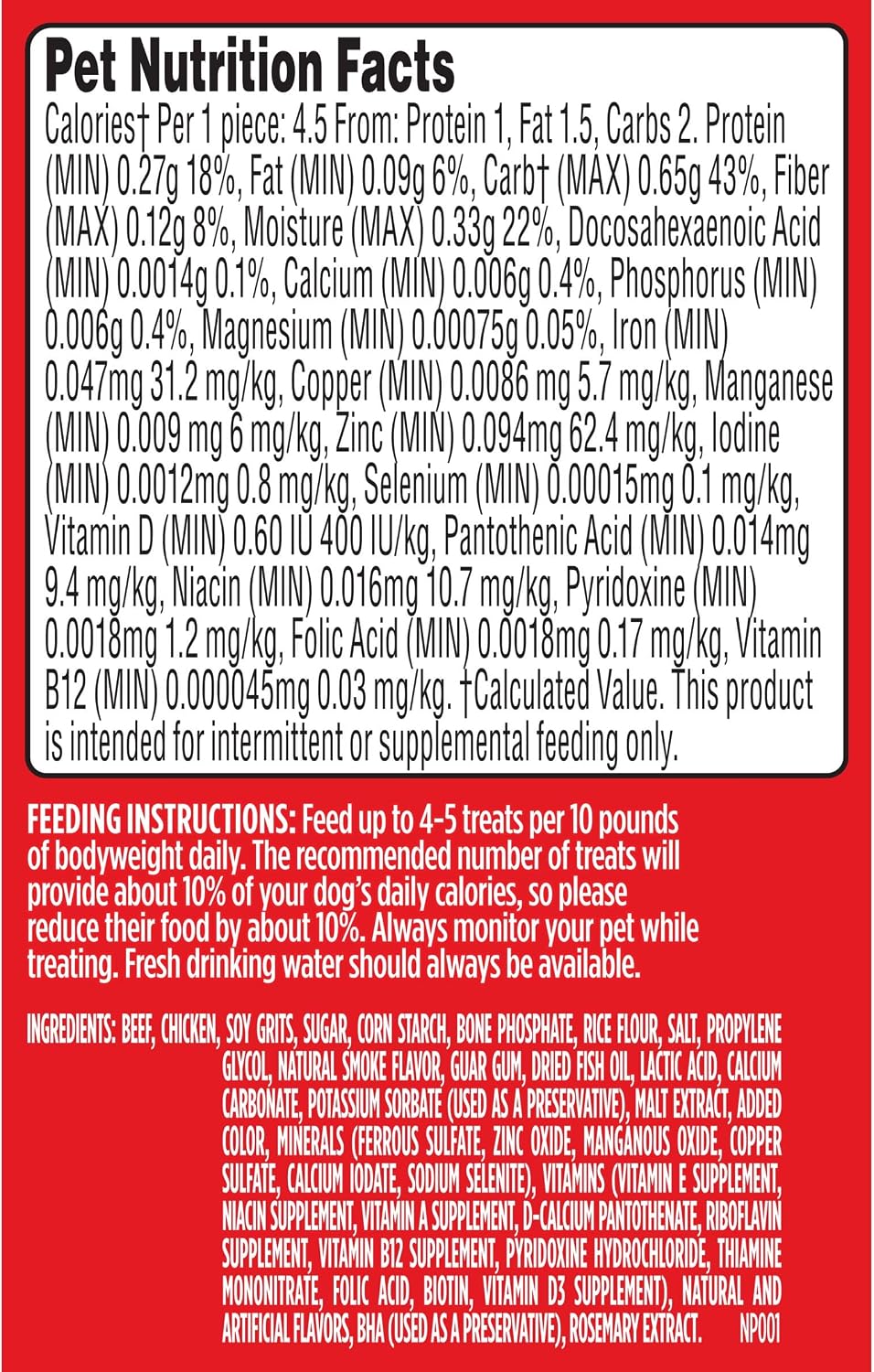 Milk-Bone Soft & Chewy Dog Treats, 25 Oz. Canister