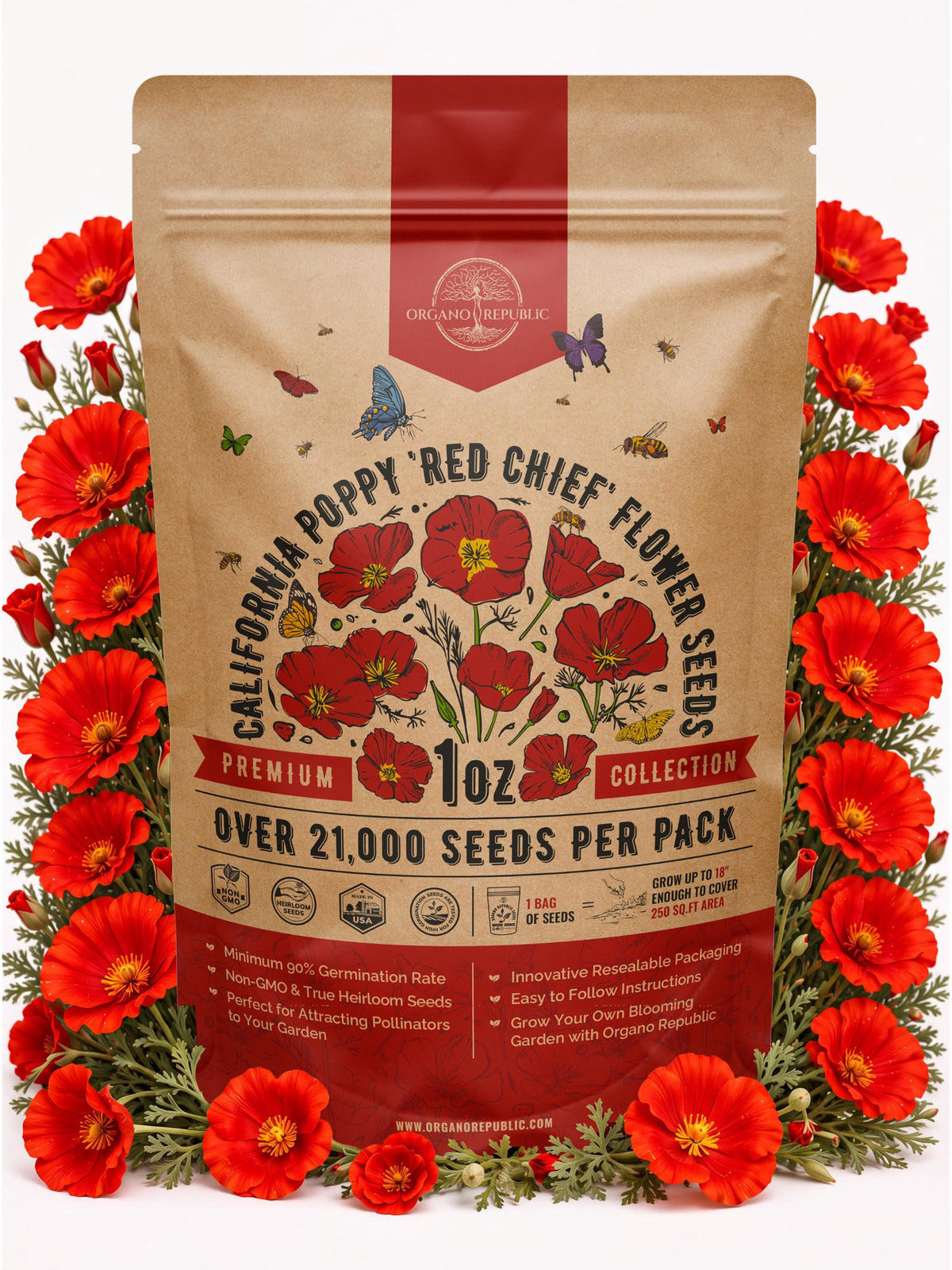 Cosmos Flower Seeds Pack 1 oz - 4,500 Non-GMO Heirloom Annual Seeds for Planting Indoor & Outdoor Gardening, Flower Seed for Garden in Resealable Packet, Floral Mix for Pollinators Perennial Mix Father Jim Norris notebooks