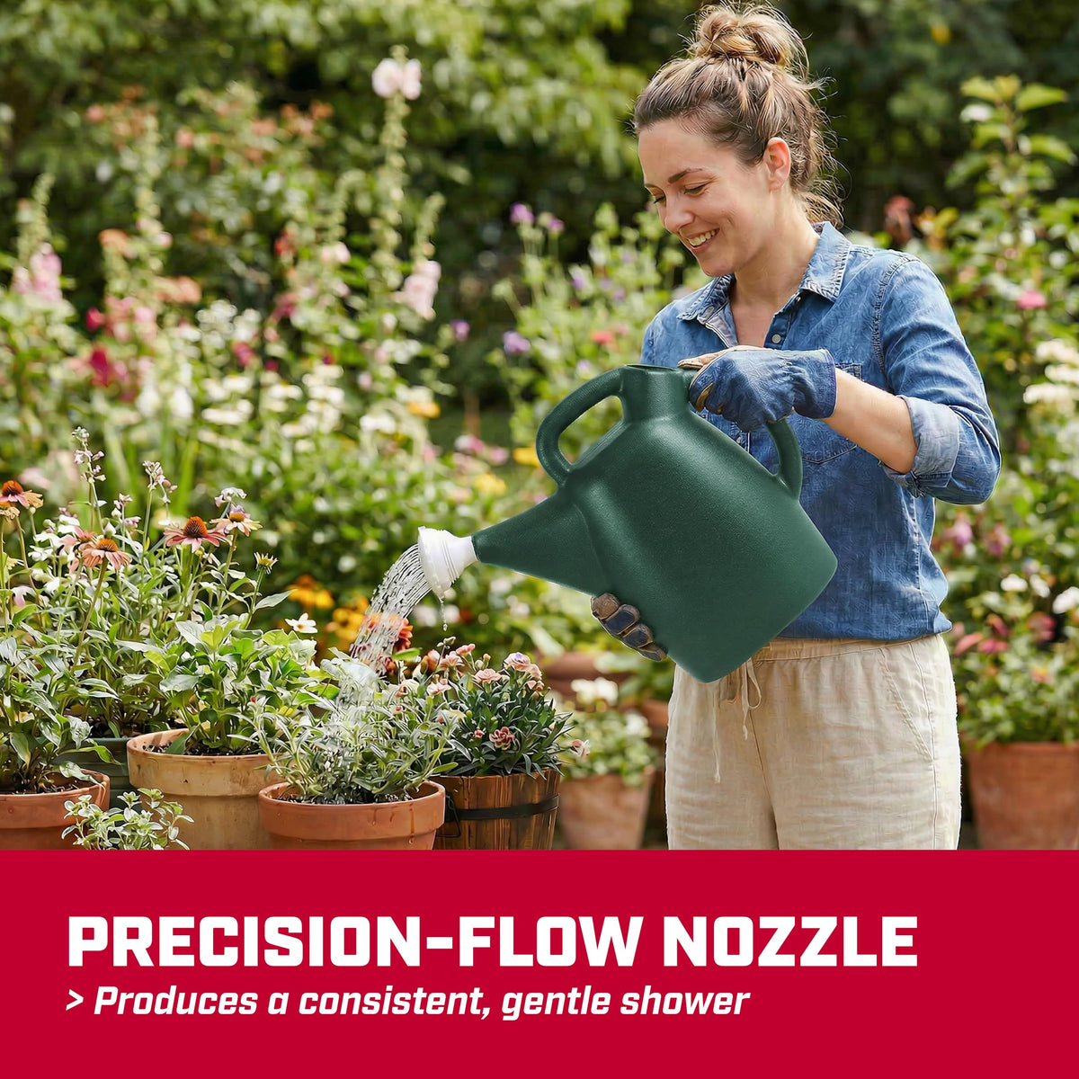 CHAPIN 48000 1/2-Gallon Watering Can, Lightweight for Easy Watering Father Jim Norris notebooks