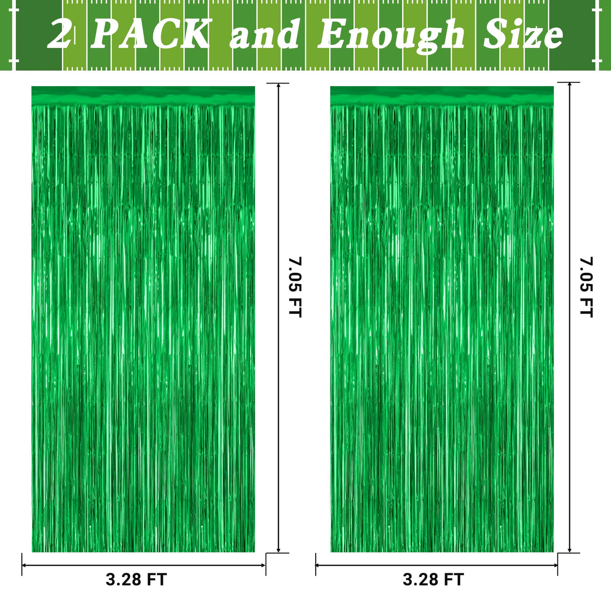 2 Pack Pink Party Decorations, 3.28 FT x 7.05 FT Pink Backdrop, Metallic Tinsel Backdrop Fringe Curtains Backdrop Curtains, Photo Backdrop Party Supplies Birthday Party Decorationsay Party Decorations