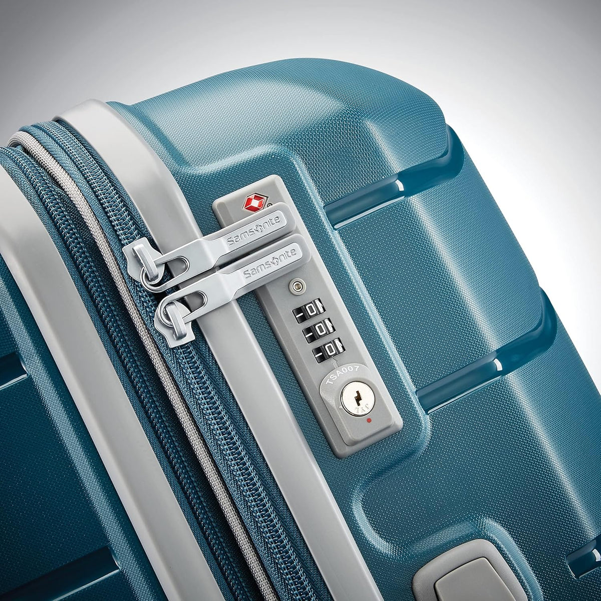 Samsonite Freeform Medium Luggage with Dual 360° Spinner Wheels - Checked Suitcase - TSA Lock, Airline-Approved - Lightweight Durable Polypropylene Expandable Hardshell - Amethyst Purple